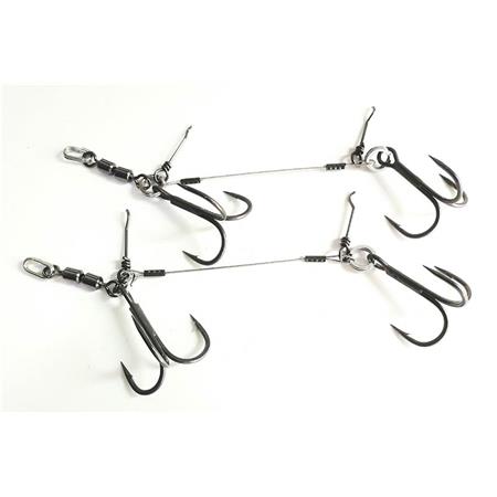 MONTERING PIKECRAFT DOUBLE SWIVEL STINGER RIG