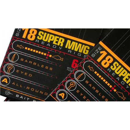 MONTIERTE SCHNUR GURU SMWG BANDED READY RIGS 6