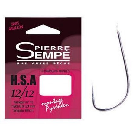 Montierter Forellenhaken Sempe Hsa - 10Er Pack