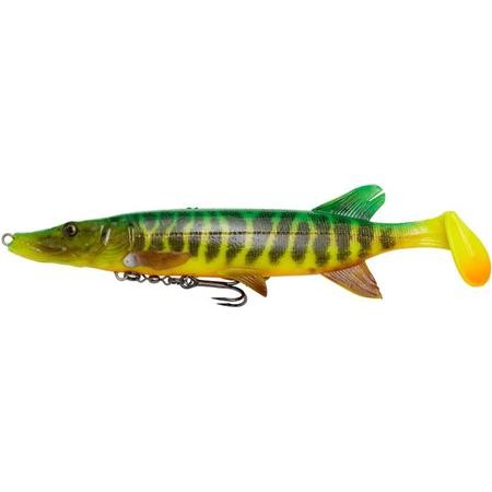 Montierter Gummiköder Savage Gear 4D Pike Shad - 20Cm