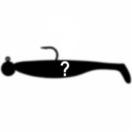 Montierter Gummiköder Westin Shadteez Slim R 'N R Christmas Edition Mystery-Farbe - 10Cm