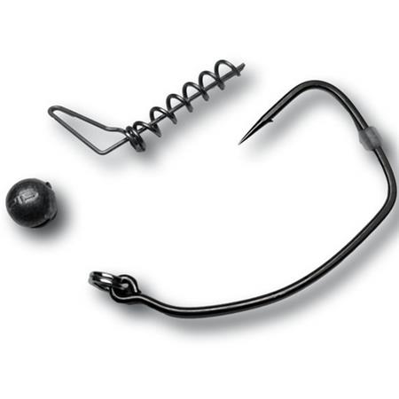 Montura Pikecraft The Weedless Rig Shallow Srew System