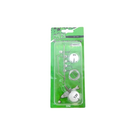 Monture Madcat Golf Ball Jig System Anti Snag - 80+120G