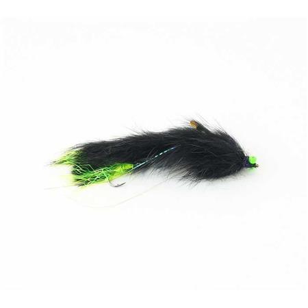 Mosca Especial Depredador Tof Articulee Truite - Noir