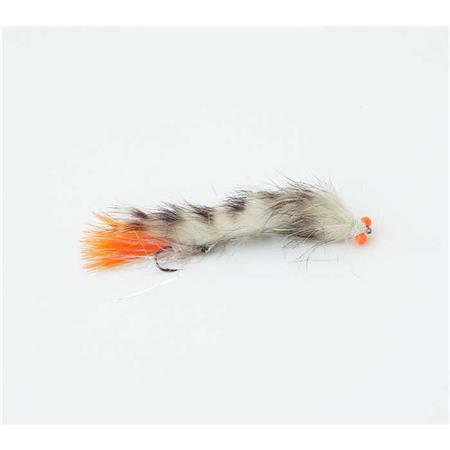 Mosca Especial Depredadores Tof Articulee Truite - Blanc