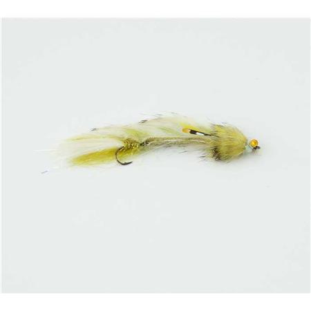 Mosca Especial Para Depredadores Tof Articulee Truite - Black Ghost