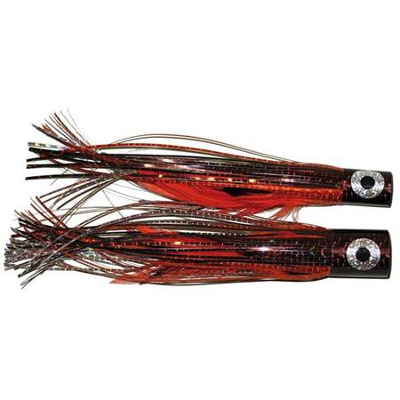 Mosca Especial Para Peces Depredadores Tof Bluewater Popperhead - Cobre/Naranja