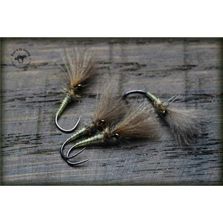 Mosca Live For Fly Emergente D18 - Paquete De 3
