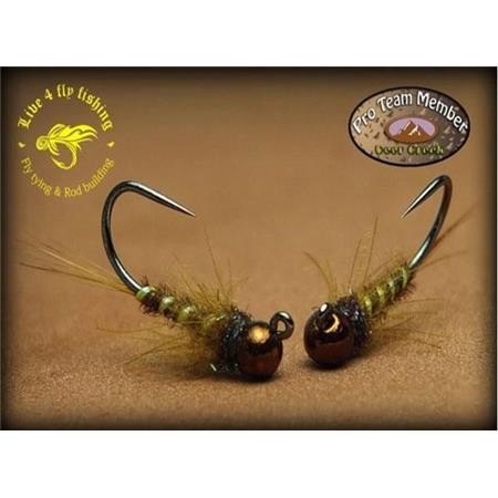 Mosca Live For Fly Nymphe N155 - Paquete De 3