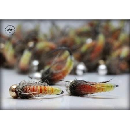 Mosca Live For Fly Nymphe N9 - Paquete De 3