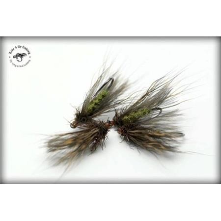 Mosca Live For Fly Sedge D53 - Paquete De 3