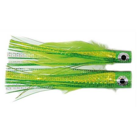 Mosca Speciale Per Pesci Predatori Tof Bluewater Popperhead - Chartreuse Verde