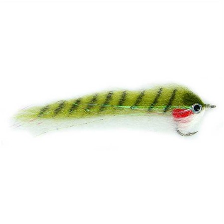 Mosca Tof Streamer Baitfish Ep Style Oliva-Blanco