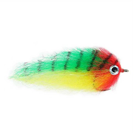 Mosca Tof Streamer Baitfish Ep Style Tigre De Fogo
