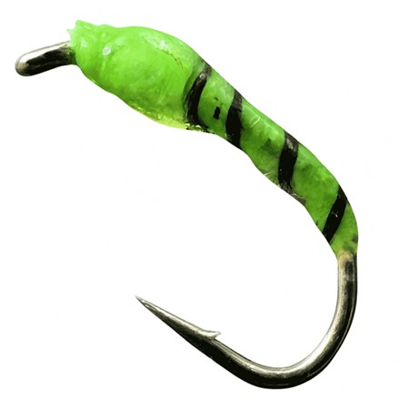 Mosca Vesuna Chiro - Verde Uv Tinsel Preto