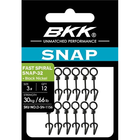 MOSCHETTONE BKK FAST SPIRAL SNAP-32