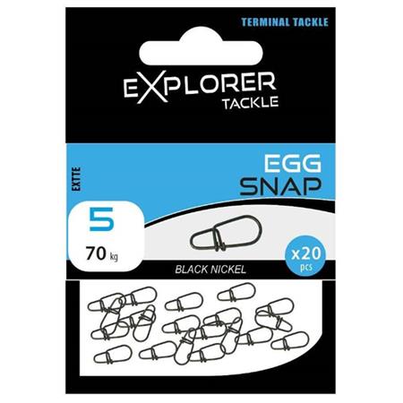 Mosquetón Explorer Tackle Egg Snap