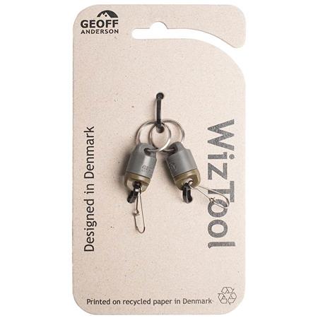MOSQUETÓN GEOFF ANDERSON WIZTOOL MAGNET - PAQUETE DE 2