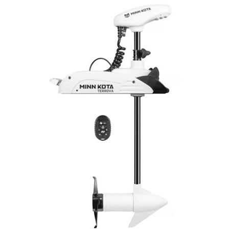 Motor Electric Minn Kota Riptide Terrova 55Gps 12V Mare Special Pentru Caiac Spotlock Tija De 91 Cm