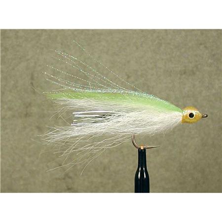 Mouche Mer Tof Fuzz Sea Minnow - Chartreuse