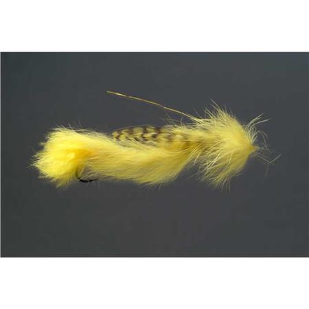 Mouche Spécial Carnassier Tof Articulee Steelhead - Jaune