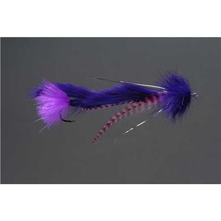 MOUCHE SPÉCIAL CARNASSIER TOF ARTICULEE STEELHEAD - PURPLE