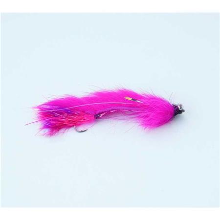 Mouche Spécial Carnassier Tof Articulee Truite - Fluo Fuchsia