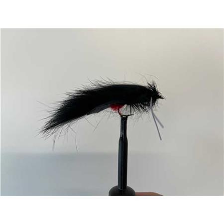 MOUCHE SPÉCIAL CARNASSIER TOF BLACK LEECH LEGS