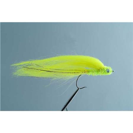 MOUCHE SPÉCIAL CARNASSIER TOF DECEIVER BROCHET - FLUO JAUNE