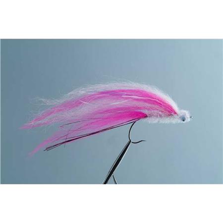 Mouche Spécial Carnassier Tof Deceiver Brochet - Rose/Blanc