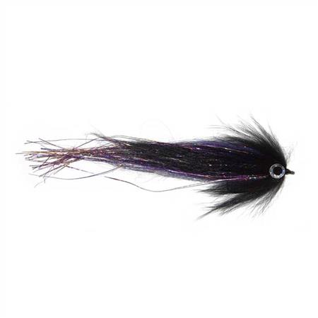 MOUCHE SPÉCIAL CARNASSIER TOF PIKNA BROCHET - NOIR/PURPLE