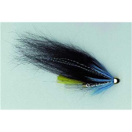 MOUCHE SPÉCIAL CARNASSIER TOF TUBE FLY - BLACK AND BLUE