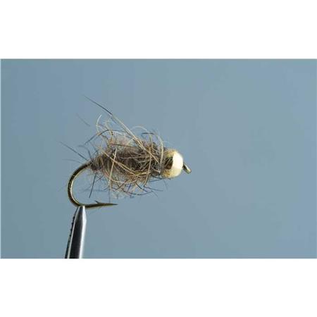 MOUCHE TOF NYMPHE OREILLE DE LIEVRE TUNGSTEN - NATUREL