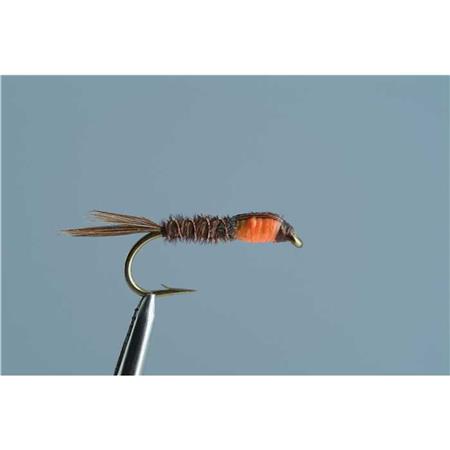 Mouche Tof Nymphe Pheasant Tail - Tete Orange