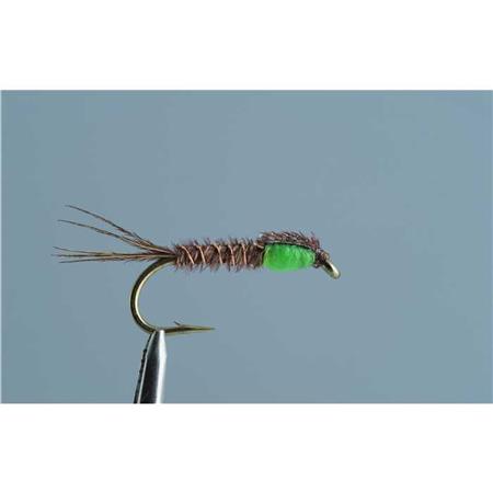 MOUCHE TOF NYMPHE PHEASANT TAIL - TETE VERTE