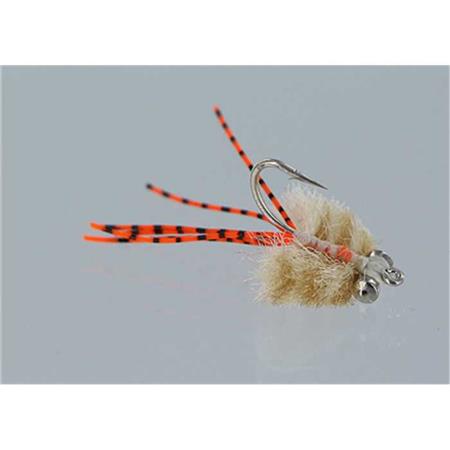 MOUCHE TOF SEDGE SEYCHELLES FLEENG - CRAB TAN/ORANGE