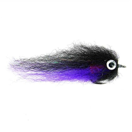 Mouche Tof Streamer Baitfish Ep Style Black-Purple