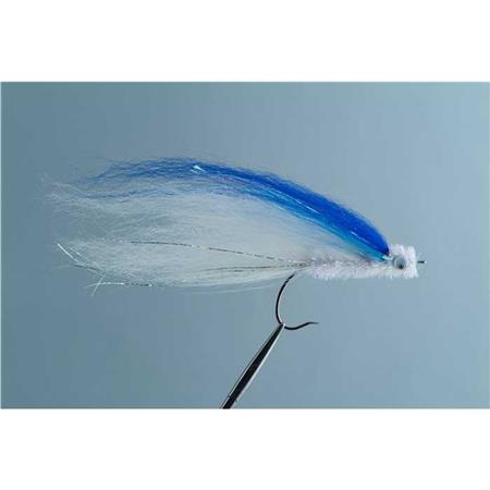 Mouche Tof Streamer Deceiver Brochet Blanc/Bleu