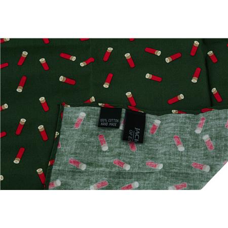 MOUCHOIRS TISSU JACK PYKE MOTIF CARTOUCHES DE CHASSE - PAR 4
