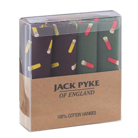 Mouchoirs Tissu Jack Pyke Motif Cartouches De Chasse - Par 4