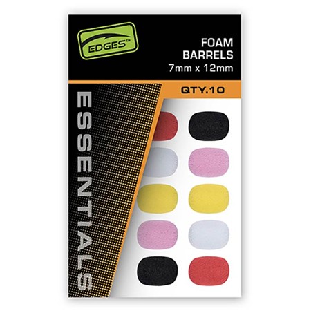 Mousse Zig Fox Edges Foam Barrels - Mixed Colours