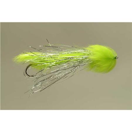 Mucha Specjalna Na Drapieżniki Tof Articulee Brochet - Chartreuse