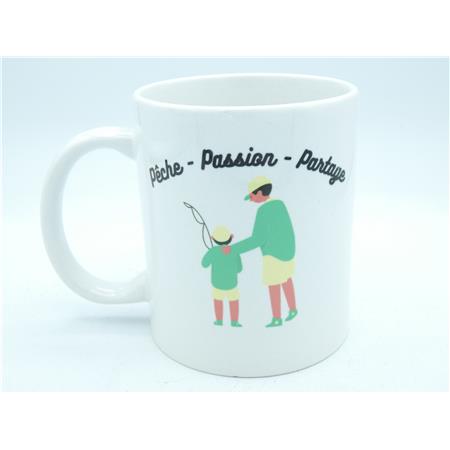 Mug Pêche Passion Partage - Mughdp-Ppp