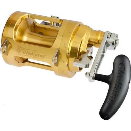 Mulinello Da Traina In Mare Italcanna Gladiator Two Speed