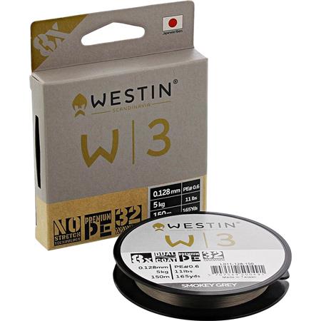 Multifilar - 1500M Westin W3 8-Braid Smokey Grey - 1500M