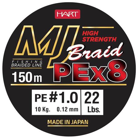 Multifilar - Cor-De-Rosa - 150M Hart Mj Braid - Rose - 150M