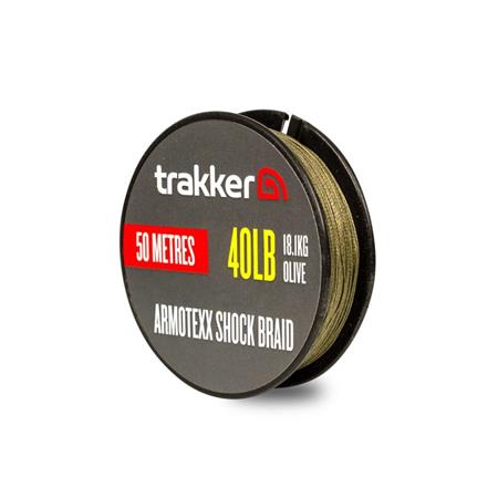 Multifilar Para Linha De Fundo - 50M Trakker Armotexx Shock Braid - 50M