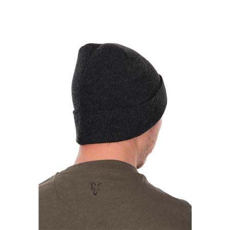 MUTS FOX COLLECTION BEANIE - ZWART