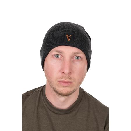 MUTS FOX COLLECTION BEANIE - ZWART