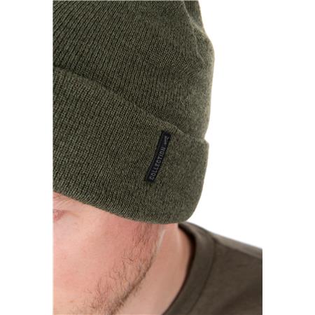MUTS FOX COLLECTION BOBBLE HAT - GROEN